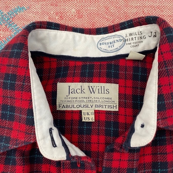 preppy jack wills flannel - Picture 4 of 4